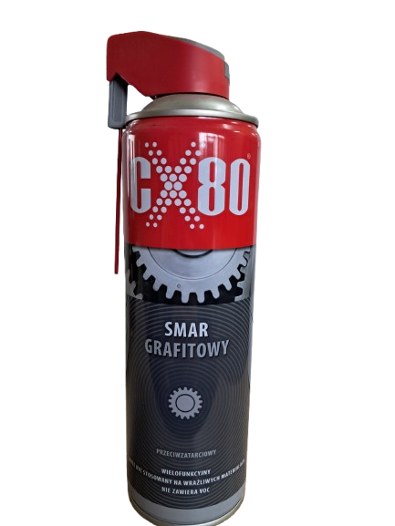 CX-80   Smar grafitowy  500ml. AEROZOL