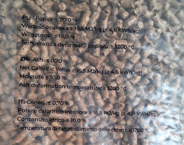 Pelet "A1"  15kg HOLZPELLETS PREMIUM