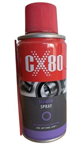 CX-80 SILIKON SPRAY DO USZCZ. SAMOCHOD. 150ml.