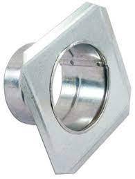 Rozeta  rurowa kominowa   120  kwadratowa