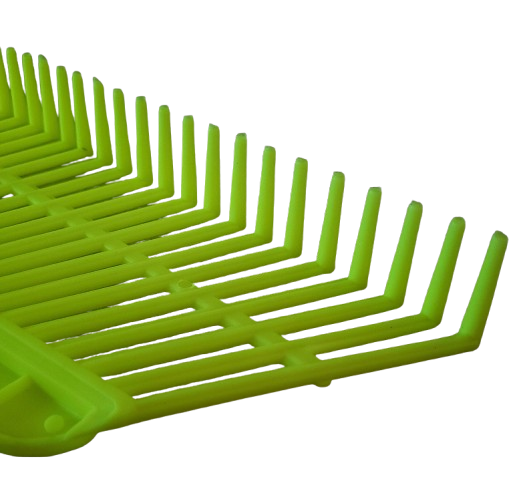 Grabie do liści plast.wachlarzykowe  45 krótkie 