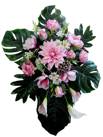 Kwiat kompozycja  gr15 komplet 2szt./NOWE