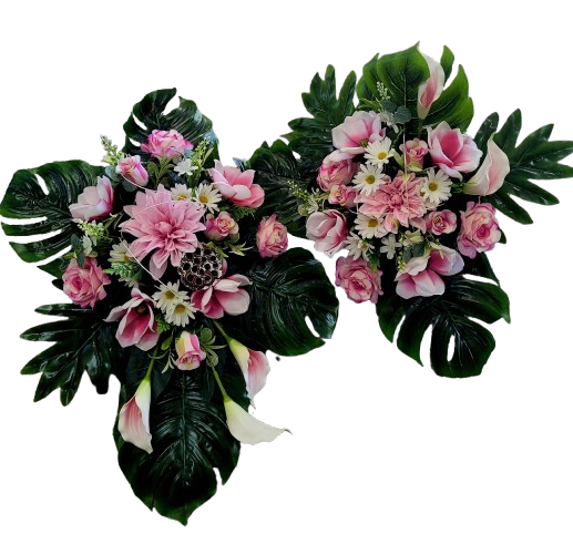 Kwiat kompozycja  gr15 komplet 2szt./NOWE