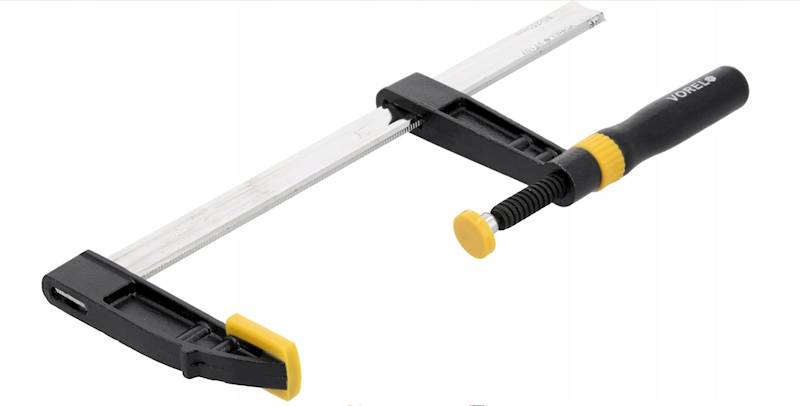 Ścisk stolarski 250x 80mm VOREL