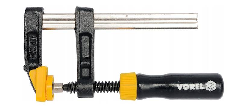 Ścisk stolarski 200x 80mm VOREL