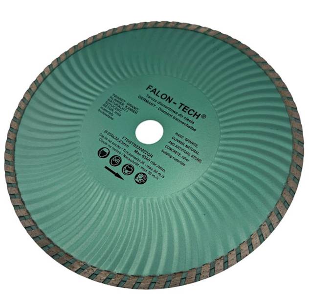 TARCZA DIAMENTOWA  230mm  Turbo Falon-Tech