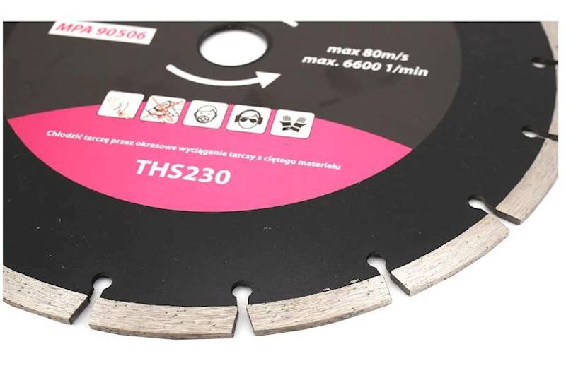 TARCZA DIAMENTOWA  230mm  Segmentowa econo