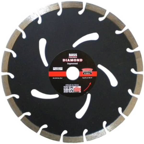 TARCZA DIAMENTOWA  230mm  Segm. BASS