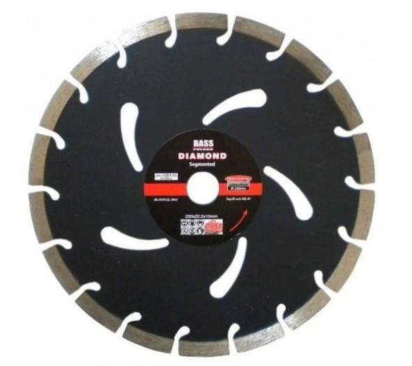 TARCZA DIAMENTOWA  230mm  Segm. BASS