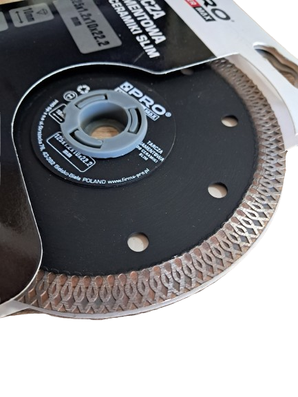 TARCZA DIAMENTOWA  125 x1,2x10,22,2mm  Slim PRO