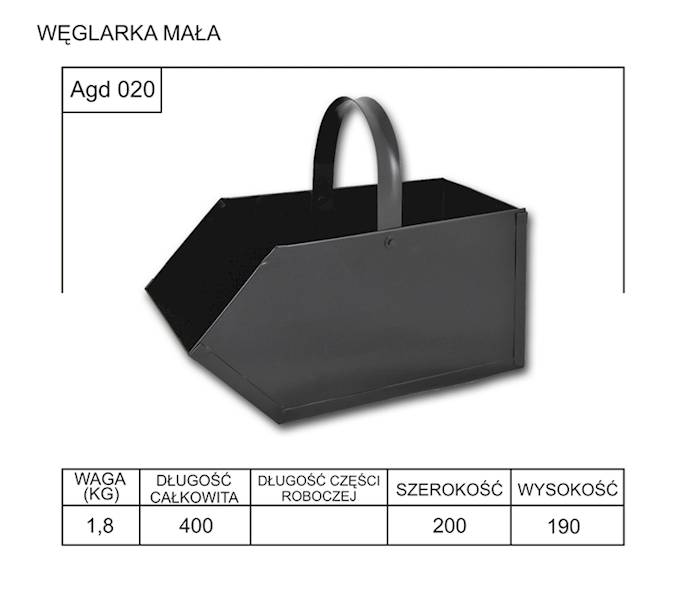 Węglarka   mała malowana