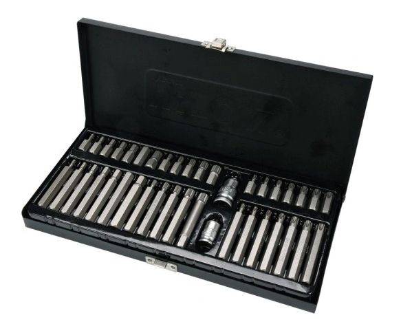 ZESTAW KOŃCÓWKI.40cz. /IMB,TORX,SPLINE/