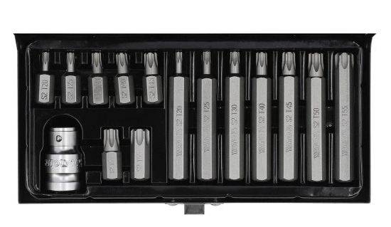ZESTAW KOŃCÓWKI 15 cz.  TORX