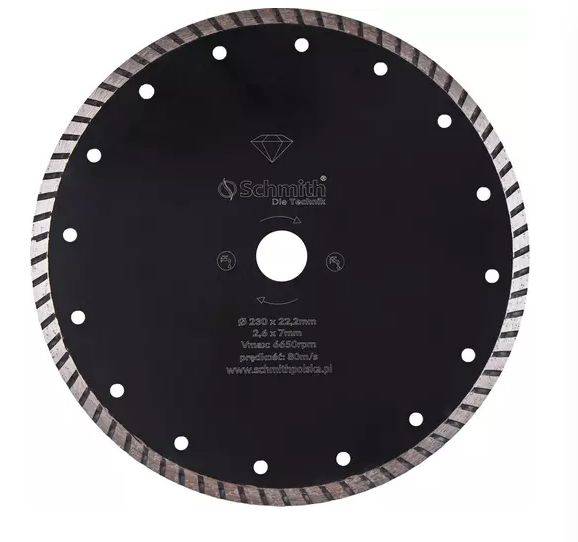 TARCZA DIAMENTOWA  230mm  Turbo SCHMITH