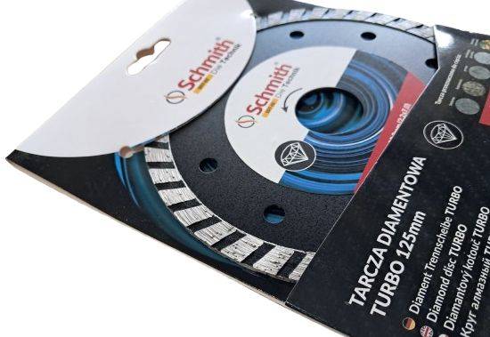 TARCZA DIAMENTOWA  125mm  Turbo SCHMITH