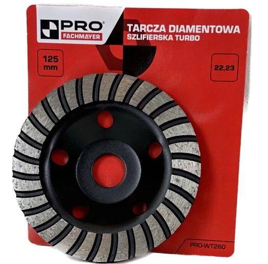 TARCZA DIAMENTOWA TURBO 125x5x22.23 mm PRO