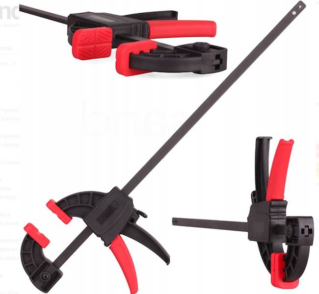 Ścisk stolarski szybkoza. do futryn 1200 mm   PRO