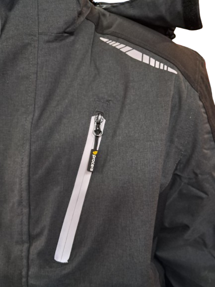 Ubranie Kurtka ocieplana szara XL PROCERA