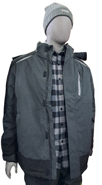 Ubranie Kurtka ocieplana szara S PROCERA