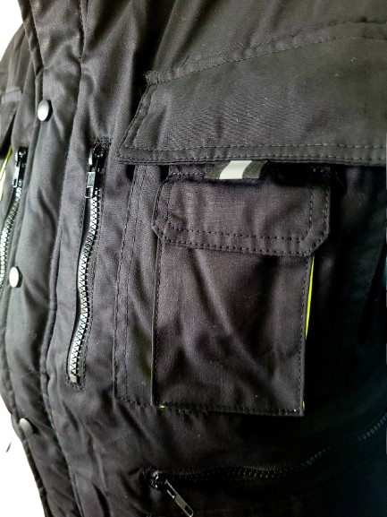 Ubranie Bezrękawnik ocieplany czarny rozm. XXXL PR