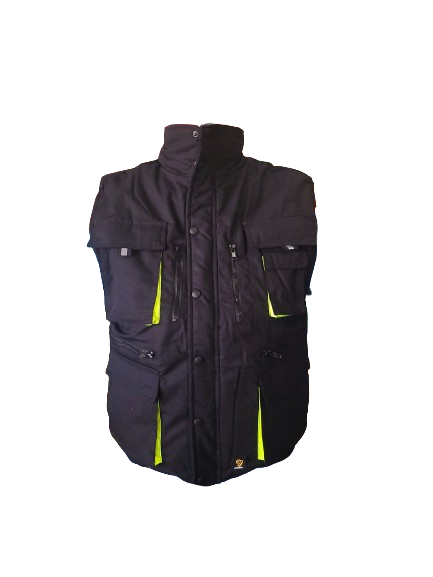 Ubranie Bezrękawnik ocieplany czarny rozm. M PROC.