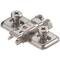 CLIP prowadnik, 0 mm, stalowy, zamont. wkręty EURO