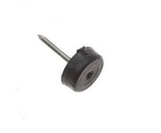 Ślizgacz z gwoź. pojedynczy czarny DN-604