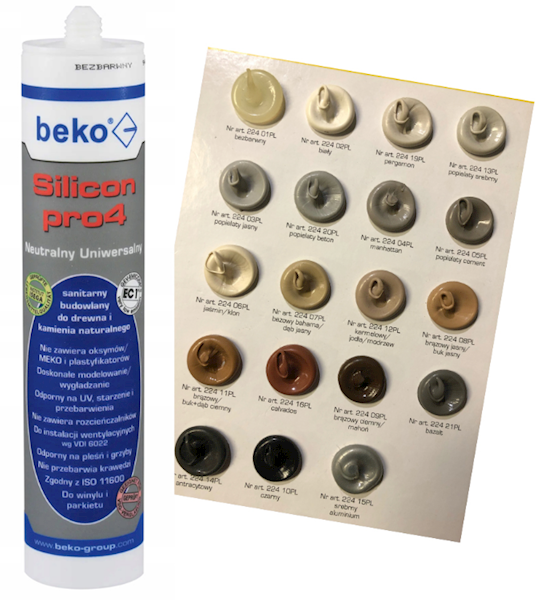 Silicon pro4 Univers 310 ml bezbarwny 01PL