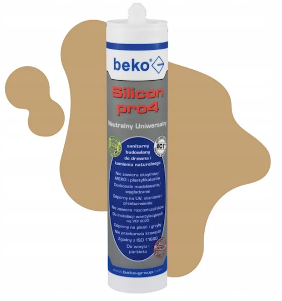 Silicon pro4 Univers 310 ml brąz jas/buk jas 08pl