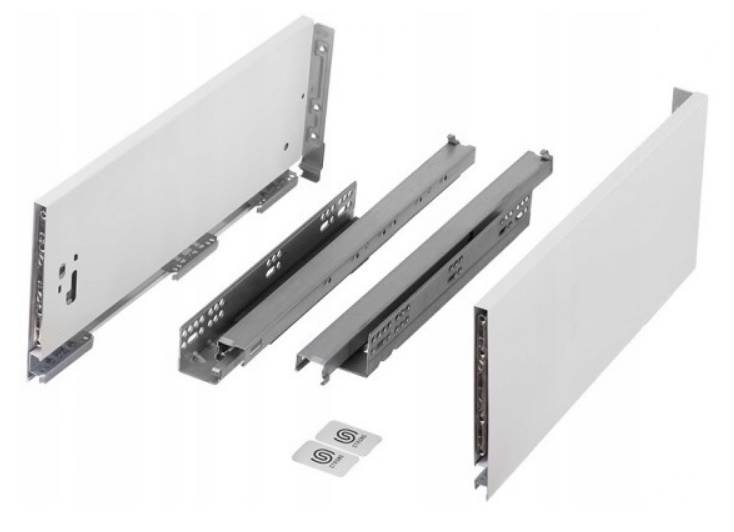 Strongmax Biały 121x550 + prowadnica