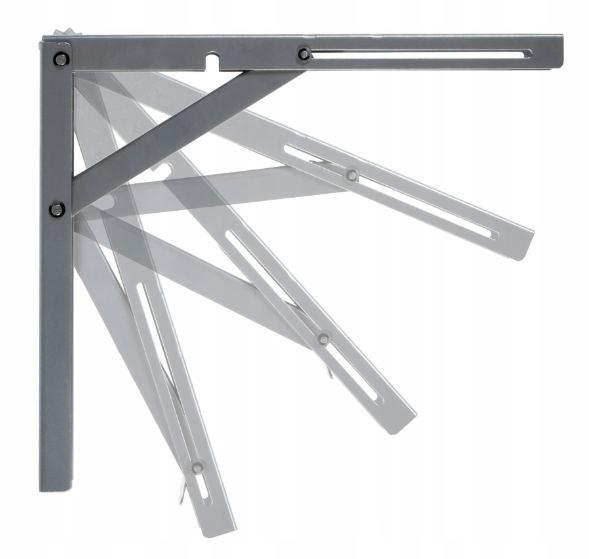 Kątownik składany L-200 czarny