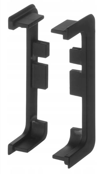 Gola zakończenie profilu C L+P czarne