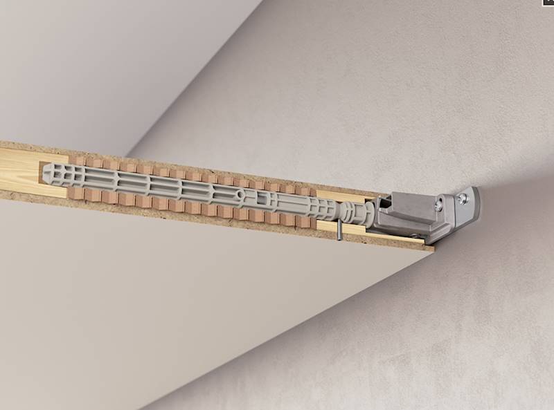 IF-Triade Pro XXL ukryty wspornik wolnowisz. półki