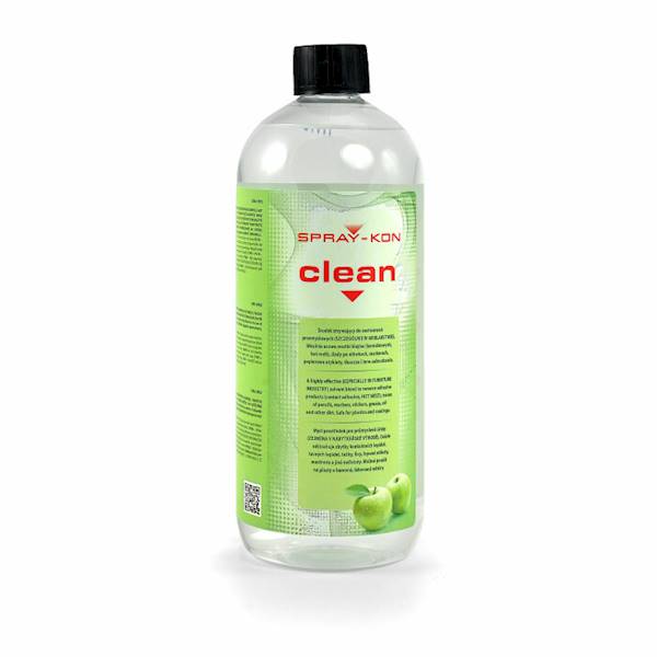 Środek zmywający SPRAY-KON CLEAN butelka 1L, jabłk