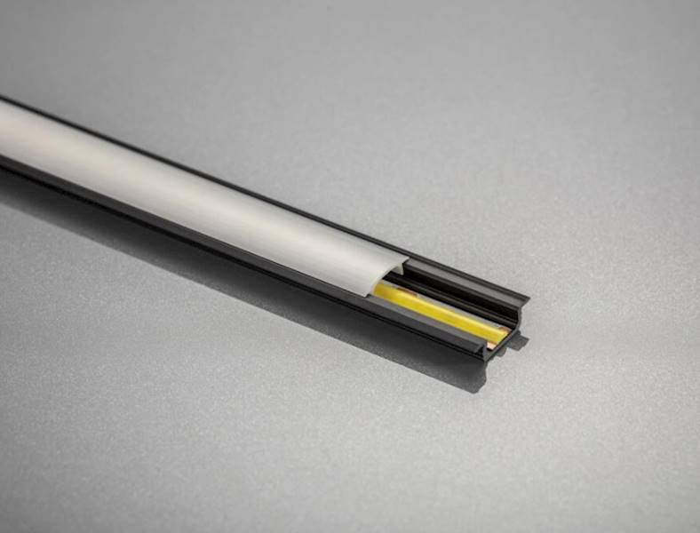 GLAX profil wpuszczany biały 3m