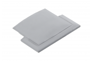 Zaślepka do profilu led GLAX Wpuszczany szary