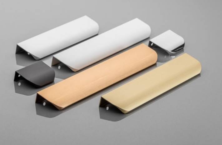 GTV Uchwyt meblowy Hexa 64/96 czarny mat