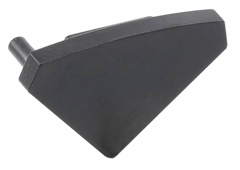 Zaślepka do profilu led GLAX Kątowa czarny 