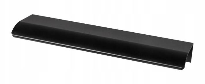Uchwyt meblowy krawędziowy 128/150 czarny