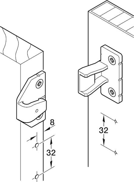 Element ramowy, Häfele Pacofix PF "Keku"