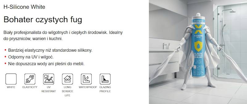 H-Silicone White 280 ml