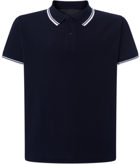 Polo krótki rękaw dla chłopca 2 kolorowa