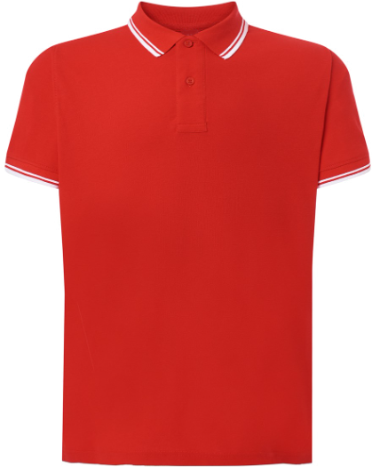 POCH03 Polo krótki rękaw dla chłopca 2 kolorowa