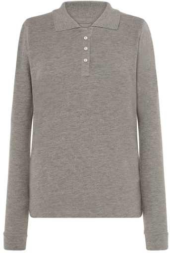 Polo długi rękaw dla dziewczynki