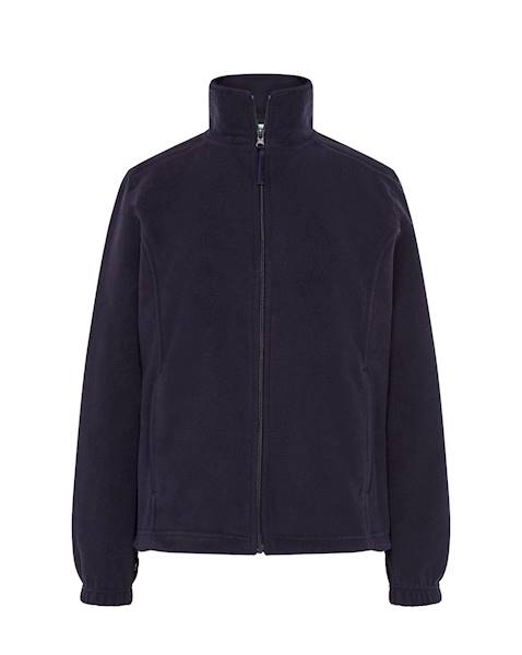 Polar na zamek z 2 kieszeniami dla dziewczynki