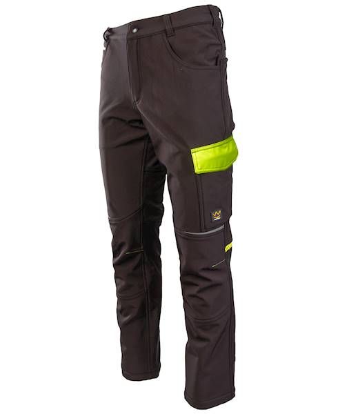 SPODNIE SOFTSHELL OCIEPLANE RIVAL