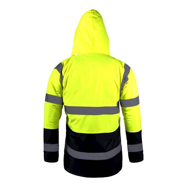 KURTKA OCIEPLANA LAHTI L40907 OSTRZEGAWCZA