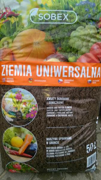 ZIEMIA OGRODOWA UNIWERSALNA SOBEX 50L
