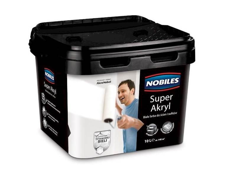 EMULSJA NOBILES SUPER AKRYL 10L WEW