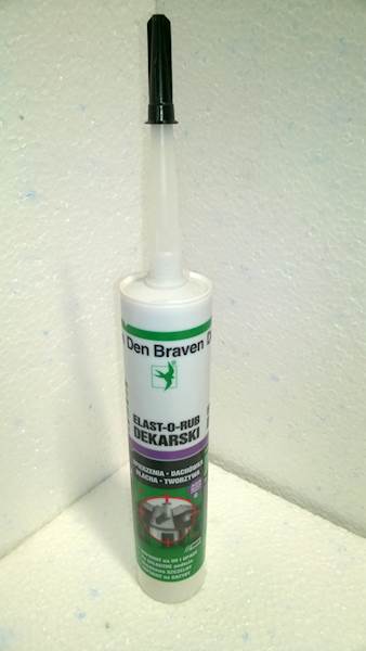 DB SILIKON DEKARSKI CZARNY 300ML